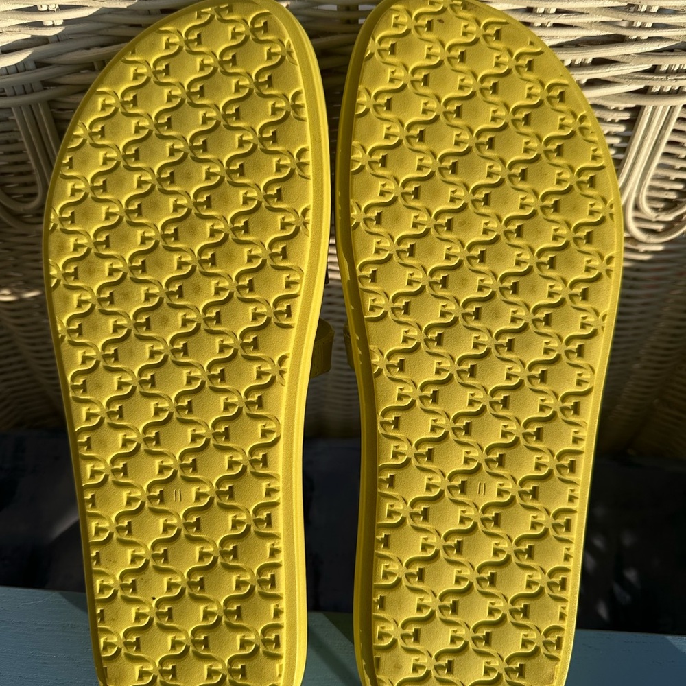 Sam Edelman VALERI kiwi leather slides Sandals - Picture 4 of 4